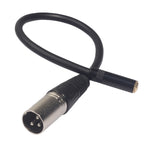 สายเสียง 3.5 มม. ตัวเมียเป็น XLR ตัวผู้ รุ่น TC227K17-03 ยาว 0.3 ม.