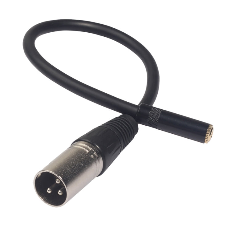 สายเสียง 3.5 มม. ตัวเมียเป็น XLR ตัวผู้ รุ่น TC227K17-03 ยาว 0.3 ม.