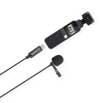 BOYA BY-M3-OP ไมโครโฟนลาวาเลียร์ดิจิทัลแบบหนีบ สำหรับ DJI OSMO Pocket, BY-M3-OP