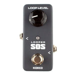 KOKKO FLP2 มินิ SOS Looper กีตาร์บันทึกเสียงเอฟเฟกต์ Monoblock, FLP2