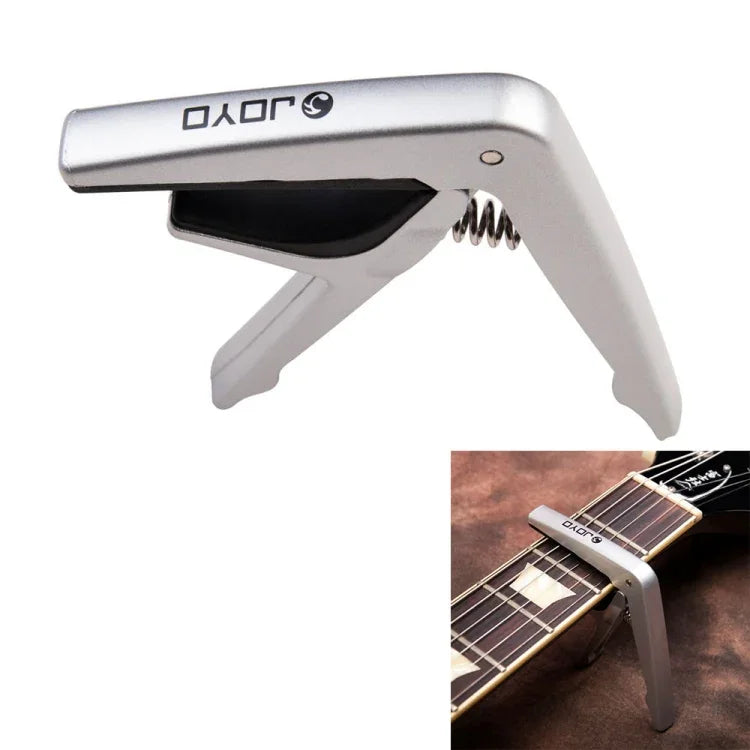 JOYO JCP-01 คาปูสติกกีตาร์พลาสติกเหล็กน้ำหนักเบา สำหรับอูคูเลเล่, JCP-01
