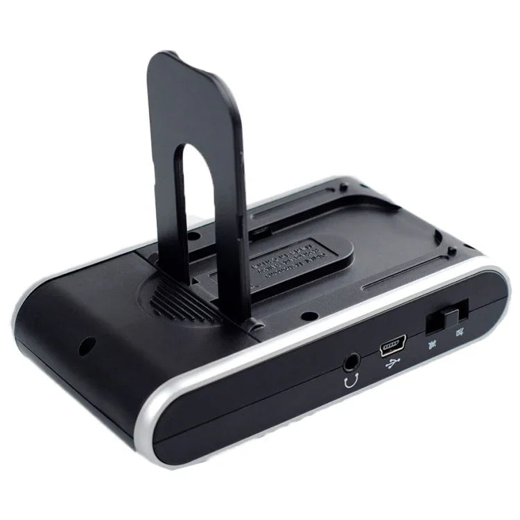 JOYO JM-90 เมโทรโนมดิจิทัลแบบพกพา พร้อมไฟ LED แสดงสถานะ ชาร์จได้ คลิปหนีบ สำหรับกีตาร์ ไวโอลิน อูคูเลเล่, JM-90 (สีดำ), JM-90 (สีขาว)