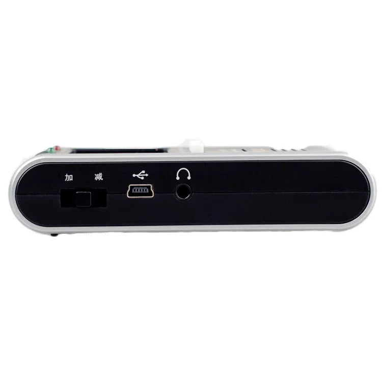 JOYO JM-90 เมโทรโนมดิจิทัลแบบพกพา พร้อมไฟ LED แสดงสถานะ ชาร์จได้ คลิปหนีบ สำหรับกีตาร์ ไวโอลิน อูคูเลเล่, JM-90 (สีดำ), JM-90 (สีขาว)