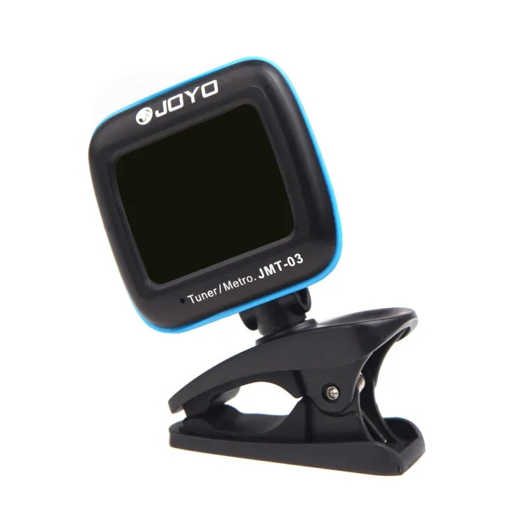 JOYO JMT-03 จูนเนอร์กีตาร์แบบพกพา คลิปหนีบ รองรับโหมดจูน MIC และ CLIP 2-in-1 หมุนได้ 360 องศา สำหรับกีตาร์ ไวโอลิน อูคูเลเล่, JMT-03