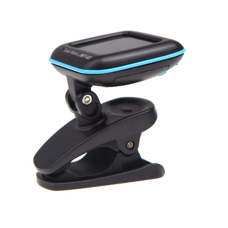 JOYO JMT-03 จูนเนอร์กีตาร์แบบพกพา คลิปหนีบ รองรับโหมดจูน MIC และ CLIP 2-in-1 หมุนได้ 360 องศา สำหรับกีตาร์ ไวโอลิน อูคูเลเล่, JMT-03
