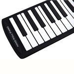 เปียโนอิเล็กทรอนิกส์แบบม้วนได้พกพา 61 คีย์ พร้อมลำโพง, 61 คีย์