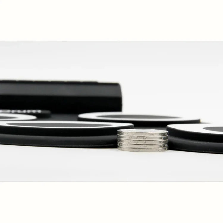 กลองอิเล็กทรอนิกส์ USB แบบม้วนมือซิลิโคนพกพา, กลองอิเล็กทรอนิกส์ USB (สีดำ), กลองอิเล็กทรอนิกส์ (สีเขียว)