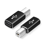 อะแดปเตอร์ Type-C ตัวเมียเป็น MIDI ตัวผู้ สำหรับเครื่องดนตรีอิเล็กทรอนิกส์