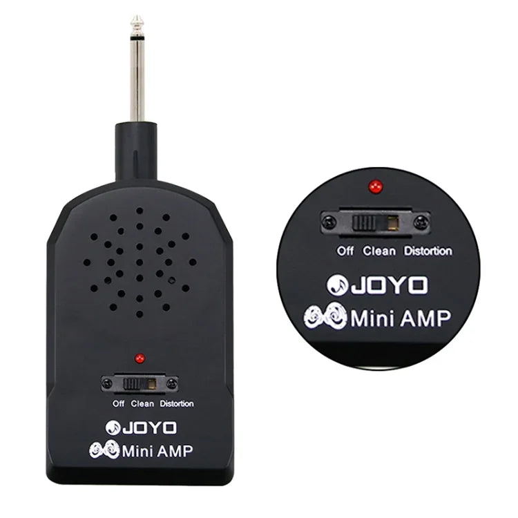JOYO JA-01 แอมป์กีตาร์ขนาดใหญ่ 2W แบบพกพา มินิ พร้อมลำโพงกีตาร์ไฟฟ้าและเบส พร้อมเสียงบิดเบือน รองรับ MP3 / หูฟัง, JA-01