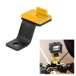 ขาจับโทรศัพท์อลูมิเนียมอัลลอยด์สำหรับแฮนด์บาร์มอเตอร์ไซค์ RUIGPRO สำหรับ GoPro/ Insta360/DJI OSMO กล้องกีฬา