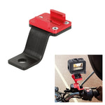 ขาจับโทรศัพท์อลูมิเนียมอัลลอยด์สำหรับแฮนด์บาร์มอเตอร์ไซค์ RUIGPRO สำหรับ GoPro/ Insta360/DJI OSMO กล้องกีฬา