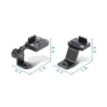 ขาจับโทรศัพท์อลูมิเนียมอัลลอยด์สำหรับแฮนด์บาร์มอเตอร์ไซค์ RUIGPRO สำหรับ GoPro/ Insta360/DJI OSMO กล้องกีฬา