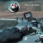 ขาจับโทรศัพท์อลูมิเนียมอัลลอยด์สำหรับแฮนด์บาร์มอเตอร์ไซค์ RUIGPRO สำหรับ GoPro/ Insta360/DJI OSMO กล้องกีฬา