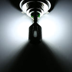 H4 DC12V / 7.4W Motorcycle LED Headlight with 24LEDs SMD-3030 Lamp Beads, H4 Style 1 (White Light), H4 Style 1 (Yellow + White)