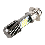 PX15D DC12V / 7.4W Motorcycle LED Headlight with 24LEDs SMD-3030 Lamp Beads, PX15D Style 2 (White Light), PX15D Style 2 (Yellow + White)
