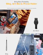 IP68/IP69K Waterproof Dustproof Shockproof, Face Identification, 4000mAh Battery, 5.0 inch Android 9.0 MTK6580A/W Quad Core up to 1.3GHz, Network: 3G, Armor X6 2GB+16GB