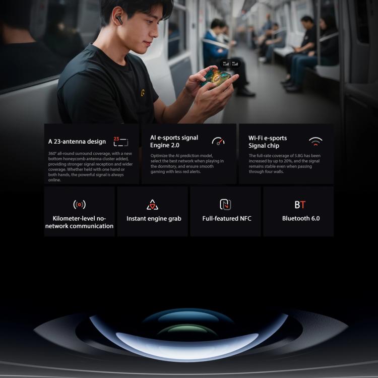 vivo iQOO 15, 12GB+512GB, 6.85 นิ้ว Android 16 OriginOS 6 Snapdragon 8 Elite Gen 5 Octa Core, OTG, NFC, เครือข่าย: 5G, รองรับ Google Play, 12GB+512GB