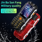 กันน้ำ กันกระแทก กันฝุ่น แบตเตอรี่ 16800mAh หน้าจอ 2.4 นิ้ว ปุ่ม 21 ปุ่ม บลูทูธ ไฟฉาย LED วิทยุ FM SOS รองรับซิมคู่ เครือข่าย 2G รุ่น Q8 2G