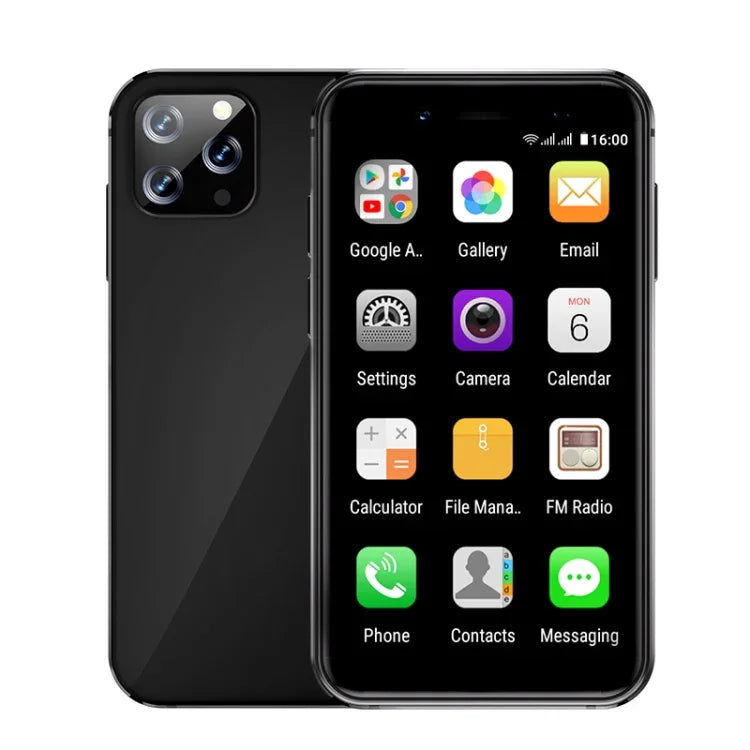 โทรศัพท์ Android 8.1 ขนาด 3.0 นิ้ว MTK6580 Quad Core 1.3GHz, เครือข่าย: 3G, ซิมคู่, เวอร์ชันทั่วโลกพร้อม Google Play