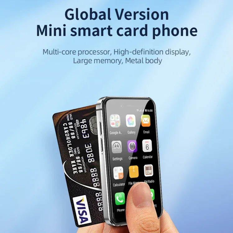 โทรศัพท์ Android 8.1 ขนาด 3.0 นิ้ว MTK6580 Quad Core 1.3GHz, เครือข่าย: 3G, ซิมคู่, เวอร์ชันทั่วโลกพร้อม Google Play