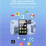 โทรศัพท์ Android 8.1 ขนาด 3.0 นิ้ว MTK6580 Quad Core 1.3GHz, เครือข่าย: 3G, ซิมคู่, เวอร์ชันทั่วโลกพร้อม Google Play