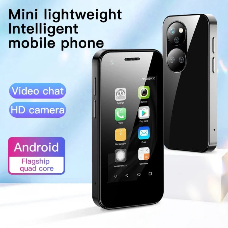 โทรศัพท์ขนาด 2.5 นิ้ว MTK6580 Quad Core สูงสุด 1.3GHz, บลูทูธ, WiFi, FM, เครือข่าย: 3G, ซิมคู่, P40