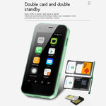โทรศัพท์ขนาด 2.5 นิ้ว MTK6580 Quad Core สูงสุด 1.3GHz, บลูทูธ, WiFi, FM, เครือข่าย: 3G, ซิมคู่, P40