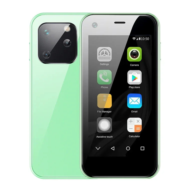 โทรศัพท์ขนาด 2.5 นิ้ว MTK6580 Quad Core สูงสุด 1.3GHz, บลูทูธ, WiFi, FM, เครือข่าย: 3G, ซิมคู่, XS13