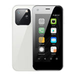 โทรศัพท์ขนาด 2.5 นิ้ว MTK6580 Quad Core สูงสุด 1.3GHz, บลูทูธ, WiFi, FM, เครือข่าย: 3G, ซิมคู่, XS13