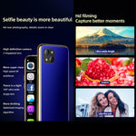 สแกนใบหน้าอินฟราเรด, โทรศัพท์ Android 6.0 ขนาด 3.46 นิ้ว MTK6737 Quad Core สูงสุด 1.1GHz, บลูทูธ, WiFi, FM, เครือข่าย: 4G, GPS, ซิมคู่, 3GB+64GB