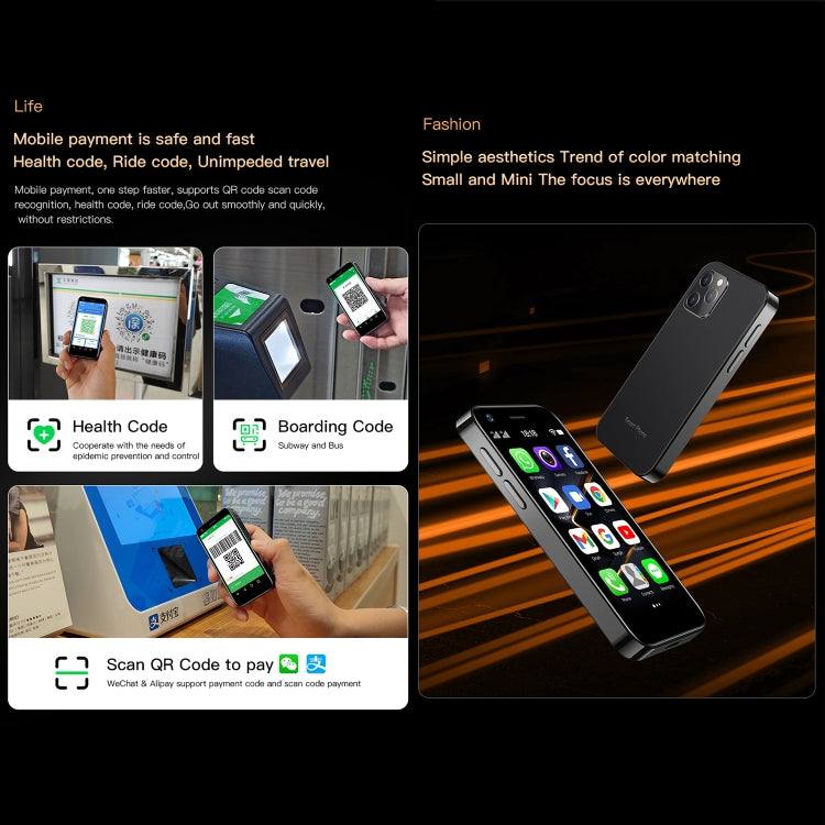โทรศัพท์ Android 10.0 ขนาด 3.0 นิ้ว MTK6750 Octa Core, บลูทูธ, WiFi, OTG, เครือข่าย: 4G, ซิมคู่, รองรับ Google Play, 2GB+16GB