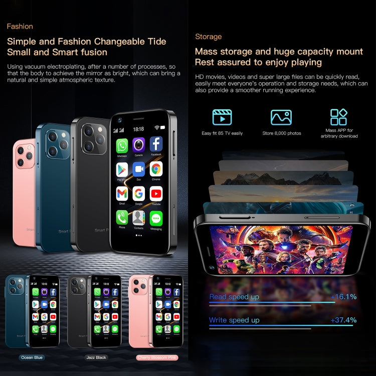 SOYES XS12 Pro, 4GB+64GB 3.0 นิ้ว Android 10.0 MTK6750 Octa Core, Bluetooth, WiFi, FM, OTG, เครือข่าย: 4G, Dual SIM, รองรับ Google Play, 4GB+64GB
