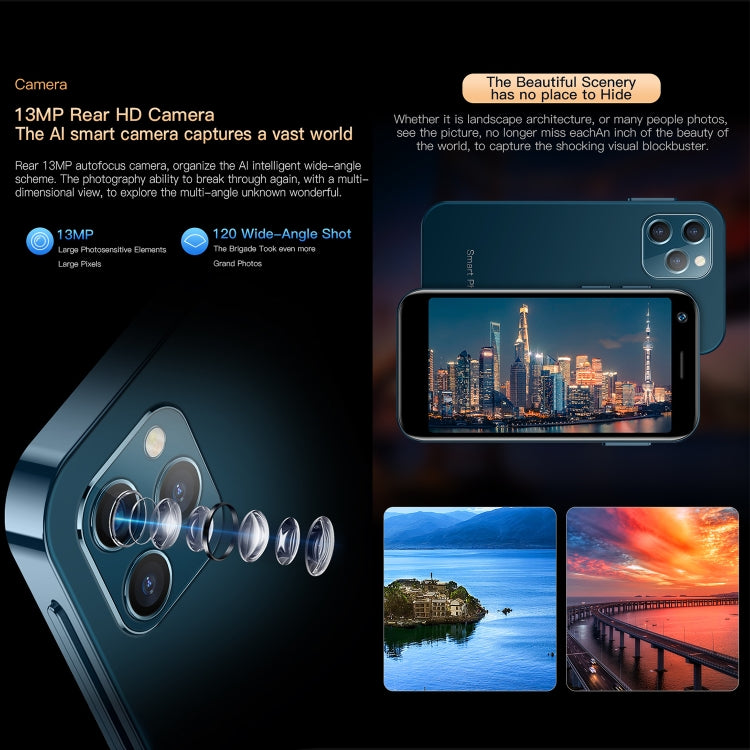 SOYES XS12 Pro, 4GB+64GB 3.0 นิ้ว Android 10.0 MTK6750 Octa Core, Bluetooth, WiFi, FM, OTG, เครือข่าย: 4G, Dual SIM, รองรับ Google Play, 4GB+64GB