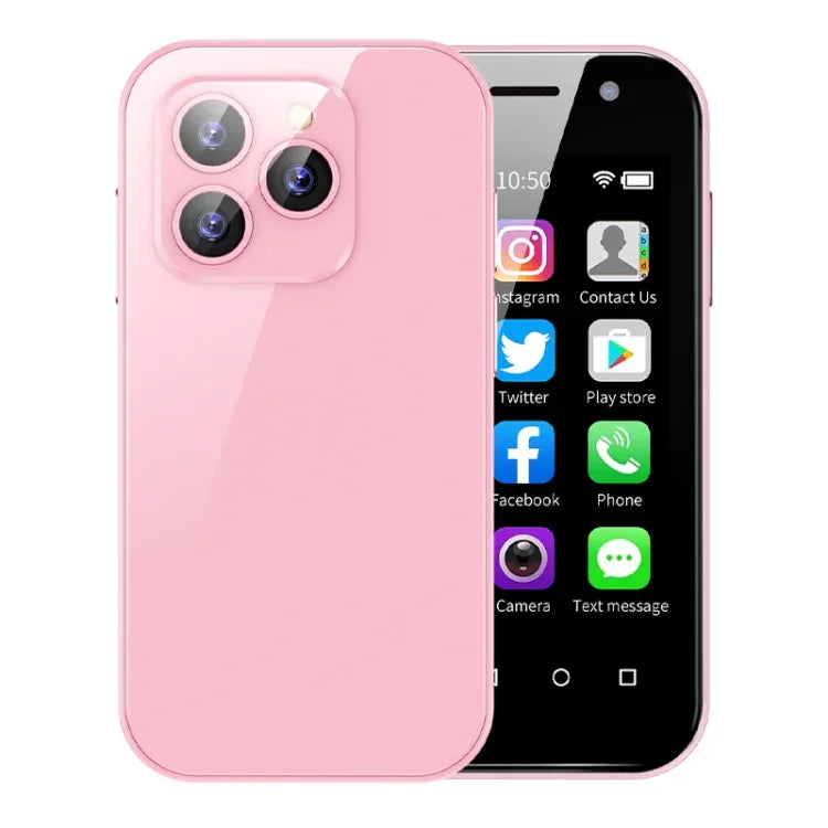 สแกนใบหน้า, หน้าจอ 3.0 นิ้ว Android 9.0 MTK6739CW Quad Core สูงสุด 1.28GHz, OTG, เครือข่าย: 4G, ซิมคู่, รองรับ Google Play, 3GB+32GB