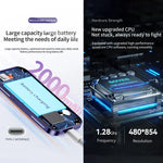 สแกนใบหน้า, หน้าจอ 3.0 นิ้ว Android 9.0 MTK6739CW Quad Core สูงสุด 1.28GHz, OTG, เครือข่าย: 4G, ซิมคู่, รองรับ Google Play, 3GB+32GB
