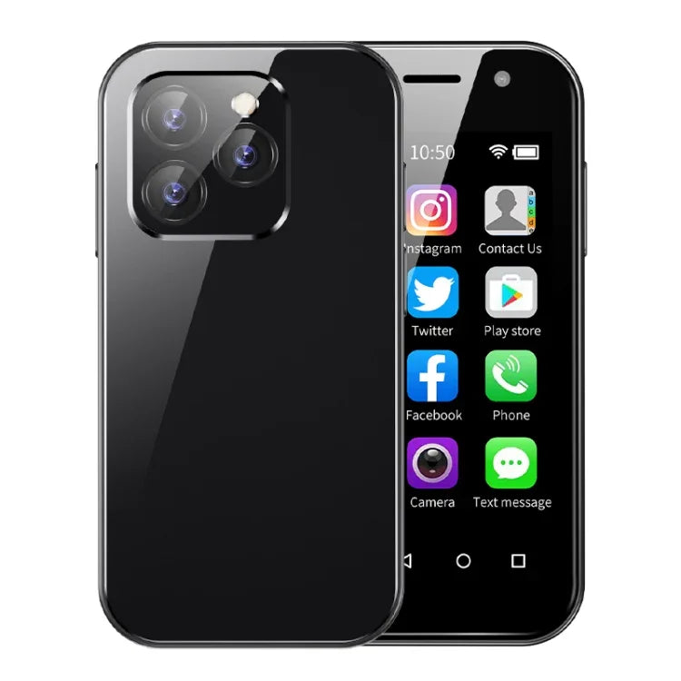 สแกนใบหน้า, หน้าจอ 3.0 นิ้ว Android 9.0 MTK6739CW Quad Core สูงสุด 1.28GHz, OTG, เครือข่าย: 4G, ซิมคู่, รองรับ Google Play, 3GB+64GB