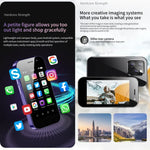 สแกนใบหน้า, หน้าจอ 3.0 นิ้ว Android 9.0 MTK6739CW Quad Core สูงสุด 1.28GHz, OTG, เครือข่าย: 4G, ซิมคู่, รองรับ Google Play, 3GB+64GB