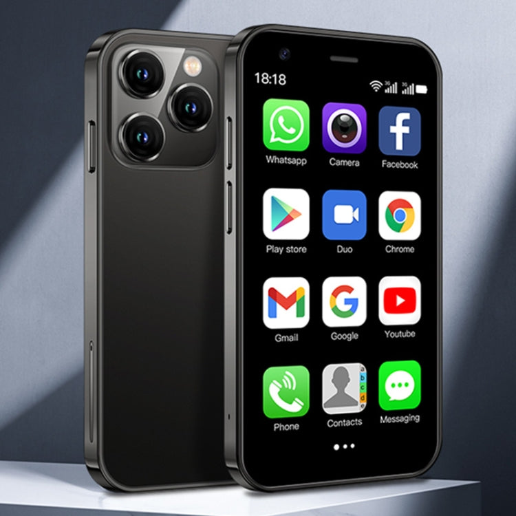 หน้าจอ 3.0 นิ้ว Android 8.1 MTK6580 Quad Core สูงสุด 1.3GHz, บลูทูธ, WiFi, GPS, เครือข่าย: 3G, ซิมคู่, SOYES XS15