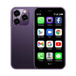 หน้าจอ 3.0 นิ้ว Android 8.1 MTK6580 Quad Core สูงสุด 1.3GHz, บลูทูธ, WiFi, GPS, เครือข่าย: 3G, ซิมคู่, SOYES XS15