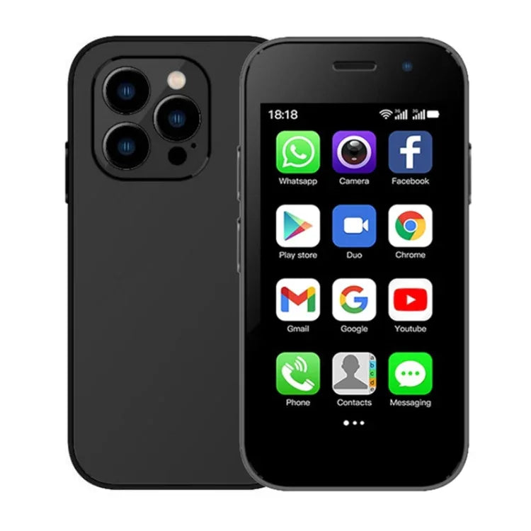 3.0 นิ้ว Android 9.0 MTK6737 Quad Core, Bluetooth, WiFi, เครือข่าย: 3G, Dual SIM, SOYES XS15 Pro