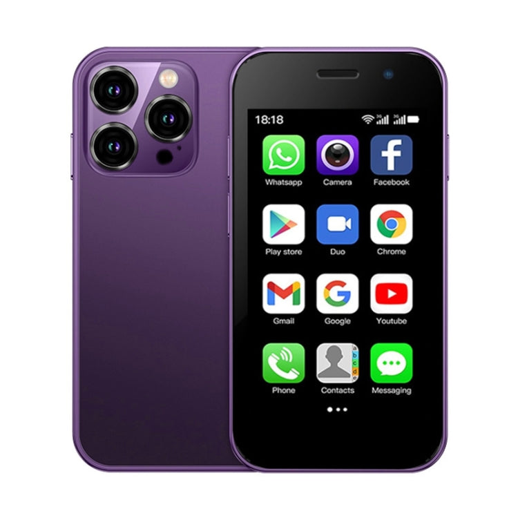 3.0 นิ้ว Android 9.0 MTK6737 Quad Core, Bluetooth, WiFi, เครือข่าย: 3G, Dual SIM, SOYES XS15 Pro