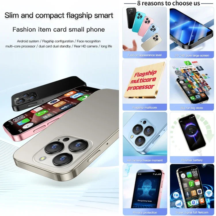SOYES XS18 Pro, 2GB+16GB, 3.0 นิ้ว Android 9.0 MTK6580 Quad Core, เครือข่าย: 3G, ซิมคู่, XS18 Pro