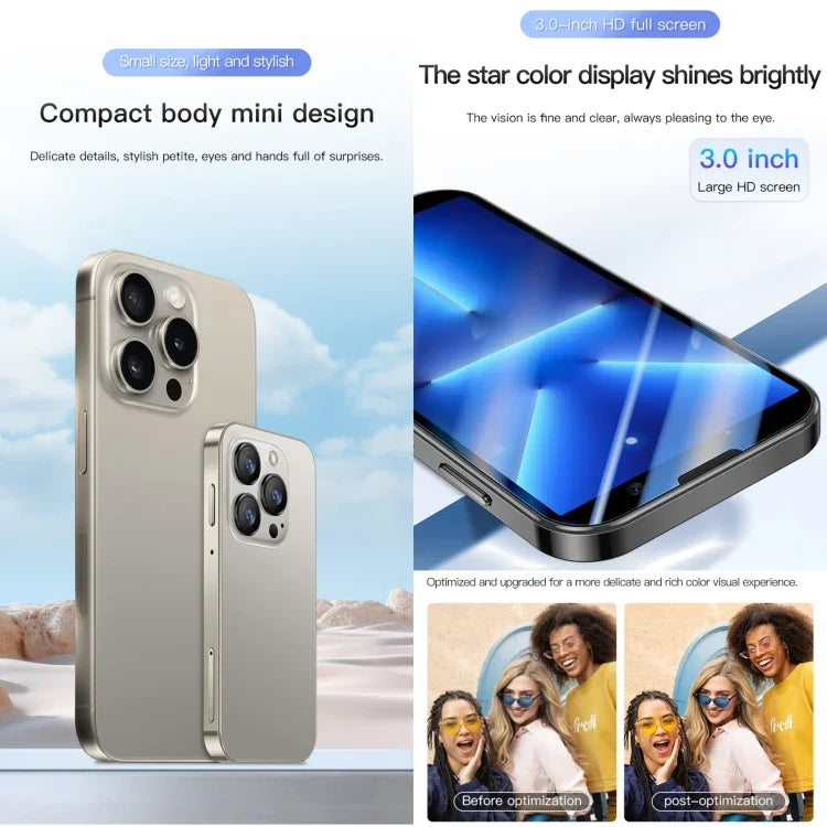SOYES XS18 Pro, 2GB+16GB, 3.0 นิ้ว Android 9.0 MTK6580 Quad Core, เครือข่าย: 3G, ซิมคู่, XS18 Pro