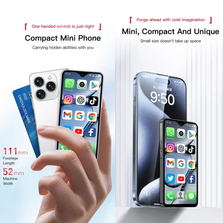 SOYES XS18 Pro Max, 2GB+16GB, สแกนใบหน้า, 4.3 นิ้ว Android 8.1 MTK6737A Quad Core, เครือข่าย: 4G, OTG, ซิมคู่, XS18 Pro Max