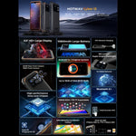 HOTWAV CYBER 13, โทรศัพท์กันน้ำกันฝุ่น IP68/IP69K, 8GB+128GB, 10800mAh, 6.6 นิ้ว Android 14.0 Unisoc T606 Octa Core, เครือข่าย: 4G, NFC, OTG