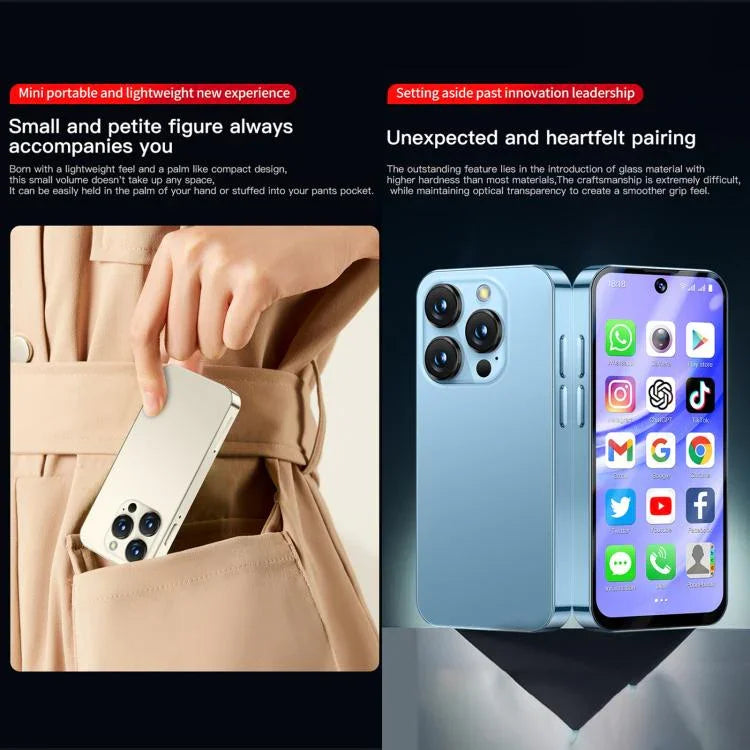 SOYES XS19 Pro, 3GB+32GB, 3.8 นิ้ว Android 12.0 MTK6762 Quad Core, เครือข่าย: 4G, Dual SIM, GPS, OTG, รองรับ Google Play Store, 3GB+32GB