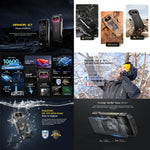โทรศัพท์กันกระแทก Ulefone Armor 27, 12GB+256GB, กล้องมองกลางคืน, 10600mAh, 6.78 นิ้ว Android 14 MediaTek Helio G99 Octa Core, เครือข่าย: 4G, NFC, OTG, Armor 27