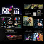 Ulefone Armor Mini 20T Pro, กล้องถ่ายภาพความร้อน, 8GB+256GB, โทรศัพท์กันน้ำกันฝุ่น IP68/IP69K, 4.7 นิ้ว Android 14 MediaTek Dimensity 6300 5G Octa Core, เครือข่าย: 5G, NFC, OTG, Armor Mini 20T Pro