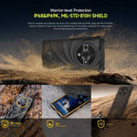Ulefone Armor X31, 6GB+128GB, กล้องมองกลางคืน, โทรศัพท์กันกระแทก IP68/IP69K, 6.56 นิ้ว Android 14 MediaTek Helio G91 Octa Core, เครือข่าย: 4G, NFC, OTG, Armor X31