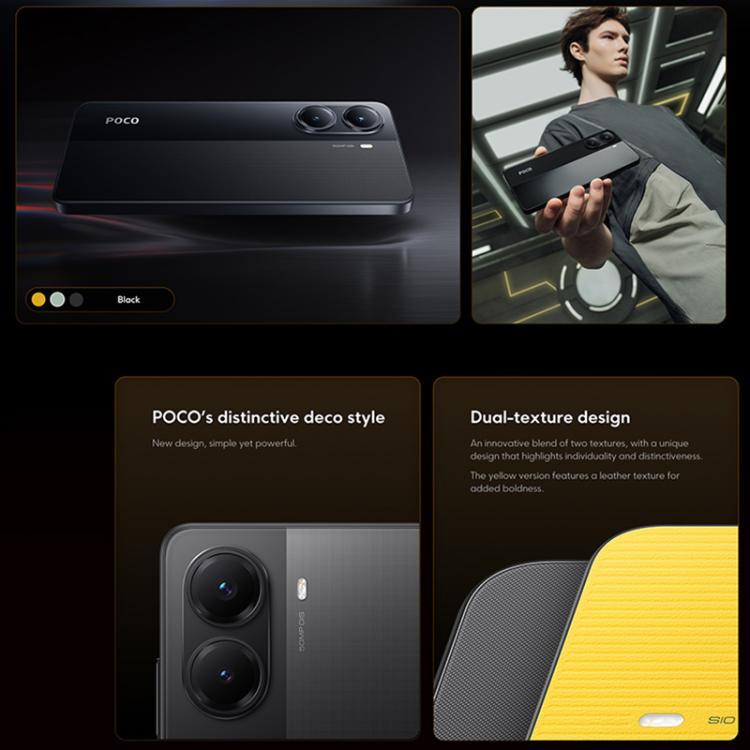 Xiaomi POCO X7 Pro 5G Global, 12GB+512GB, สแกนนิ้วบนหน้าจอ, หน้าจอ 6.67 นิ้ว Xiaomi HyperOS 2 MediaTek Dimensity 8400-Ultra Octa Core, NFC, เครือข่าย: 5G, 12GB+512GB